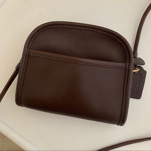 Vintage Coach Leather Mini Crossbody